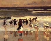 温斯洛 荷默 : Beach Scene